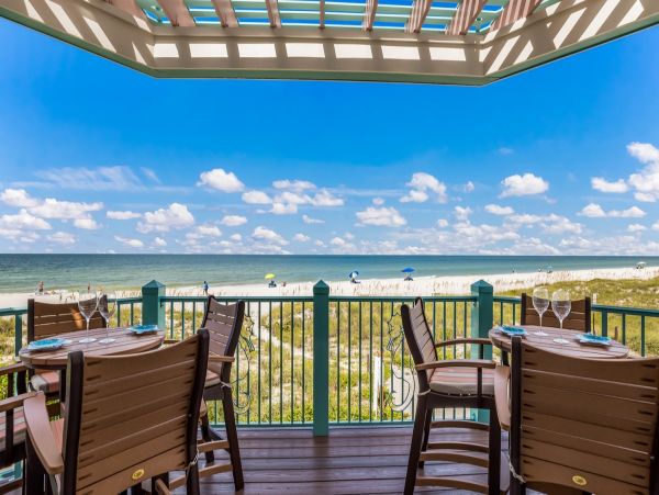 Gulf Front Holmes Beach Vacation Pool Home Four Bedroom