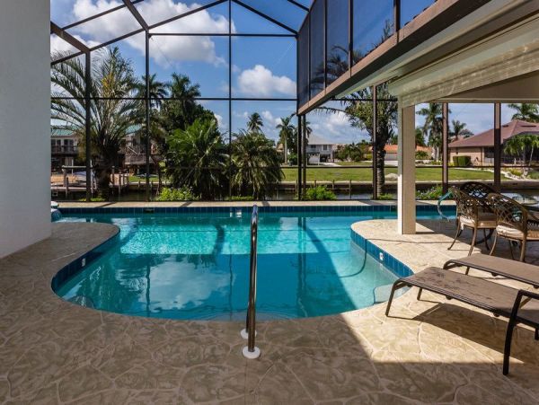 Marco Island Vacation Pool Home Four Bedroom