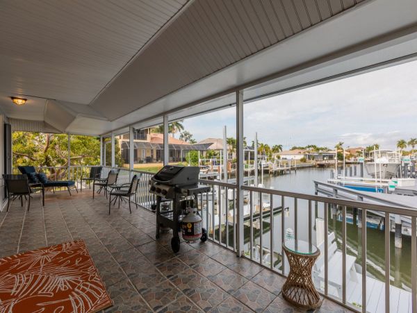 Three Bedroom Vacation Home with Pool & Dock in Marco Island