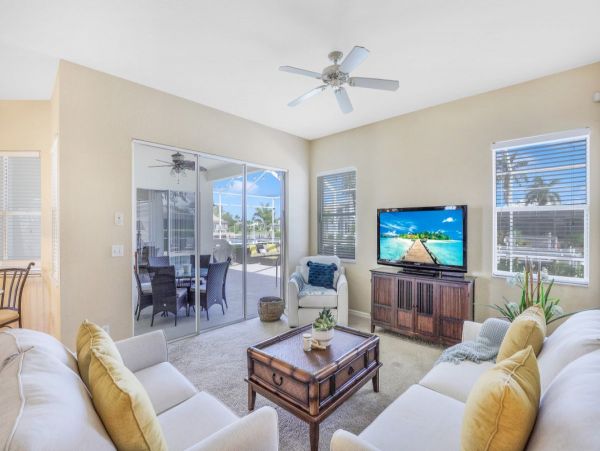 Marco Island Vacation Pool Home Three Bedroom