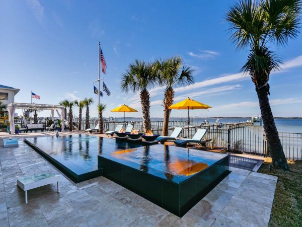 Pensacola Beach Four Bedroom Estate - Pool Spa & Water Views