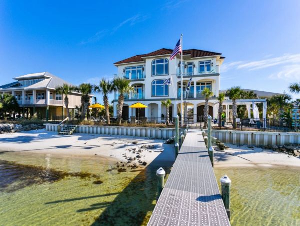 Pensacola Beach Four Bedroom Estate - Pool Spa & Water Views