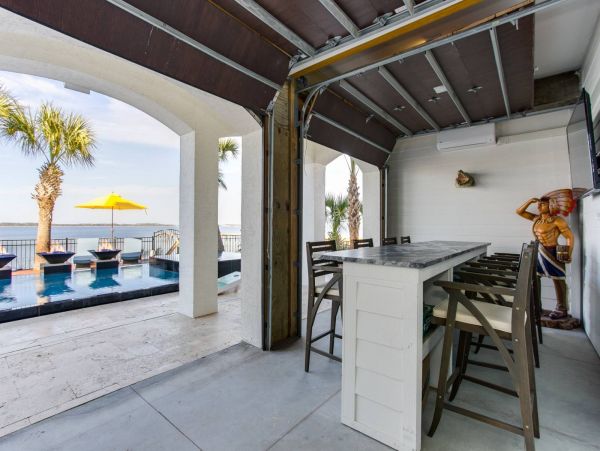 Pensacola Beach Four Bedroom Estate - Pool Spa & Water Views