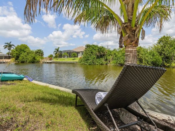 Cape Coral Vacation Home with Private Caged Pool Sleeps 10