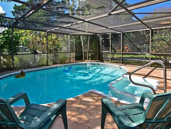 Thee Bedroom Vacation Private Pool Home In Cortez Village