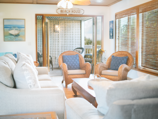 Siesta Key Beachfront Three Bedroom Townhouse Sleeps 10