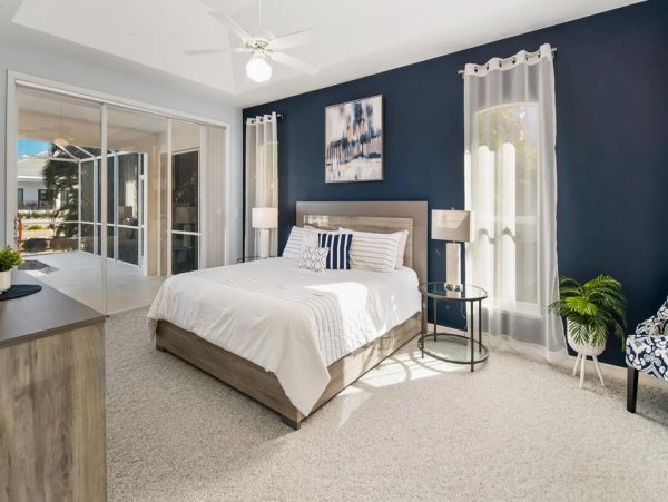 Fabulous 3 Bedroom/2 Bath Waterfront Home with Caged Pool