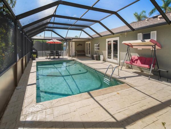 Marco Island Vacation Pool Home Four Bedroom