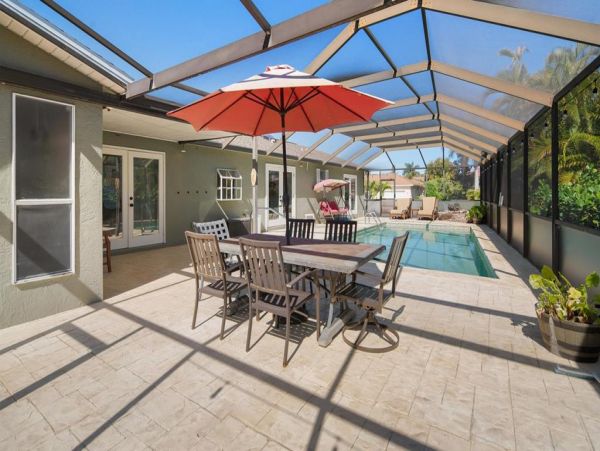 Marco Island Vacation Pool Home Four Bedroom