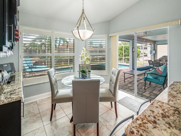 Marco Island Vacation Rental with Private Waterfront Pool - Stylish Coastal Home