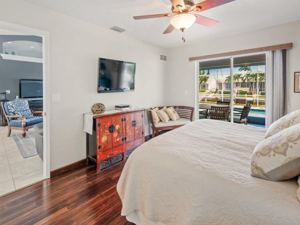 Marco Island Vacation Rental with Private Waterfront Pool - Stylish Coastal Home