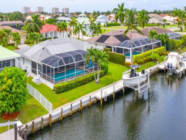 Marco Island Vacation Rental with Private Waterfront Pool - Stylish Coastal Home