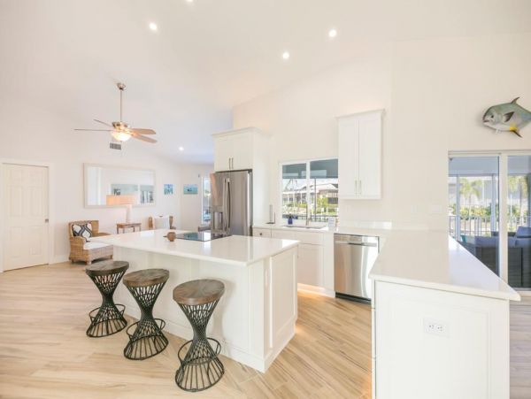 Marco Island Vacation Rental with Pool, Dock & Walk to Tigertail Beach