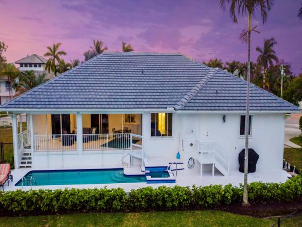 Marco Island Vacation Rental with Pool, Dock & Walk to Tigertail Beach