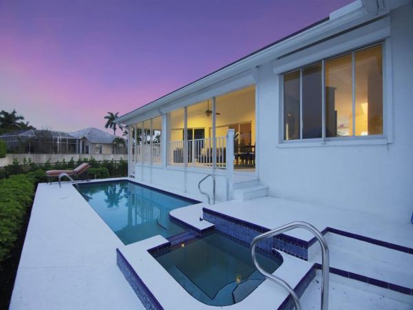 Marco Island Vacation Rental with Pool, Dock & Walk to Tigertail Beach