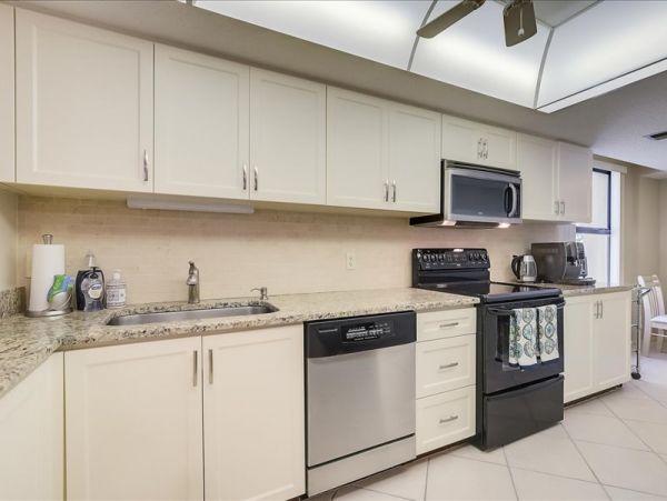Gated beachfront community on Siesta Key