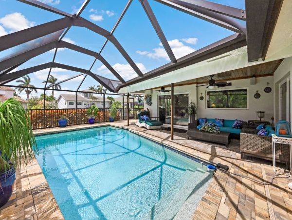Marco Island Pool Home with Southern Exposure