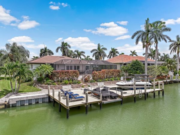 Marco Island Pool Home with Southern Exposure