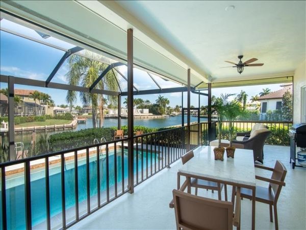 Marco Island Three Bedroom Canalfront Vacation Rental