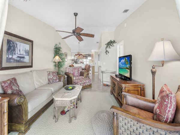 Naples Waterfront Two Bedroom Vacation Condo