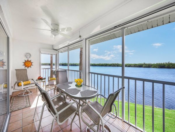 Naples Waterfront Two Bedroom Vacation Condo