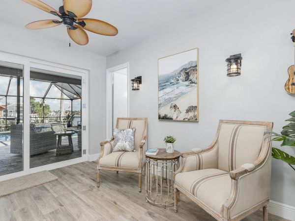 Cape Coral Vacation Pool Home Four Bedroom