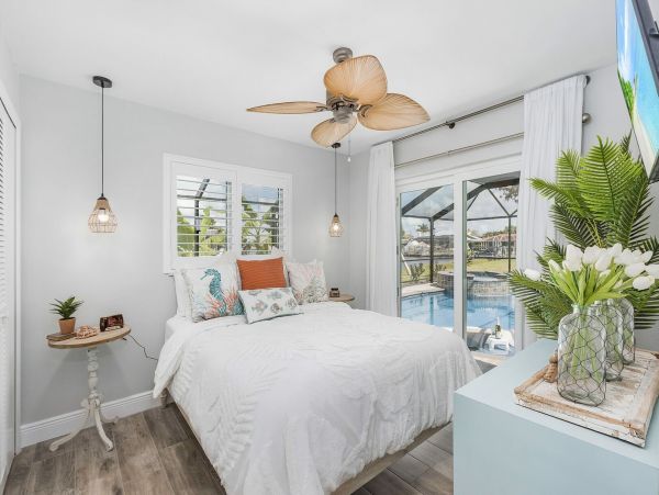 Cape Coral Vacation Pool Home Four Bedroom