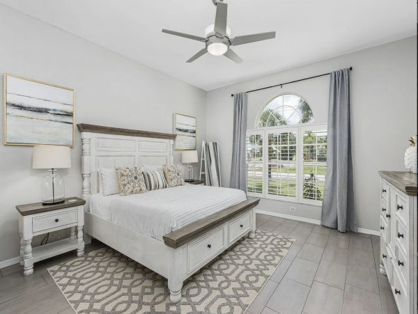 Cape Coral Vacation Pool  Home Four Bedroom