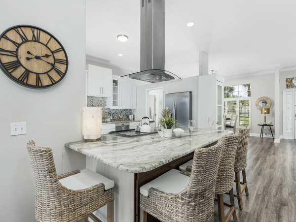 Cape Coral Vacation Pool  Home Four Bedroom