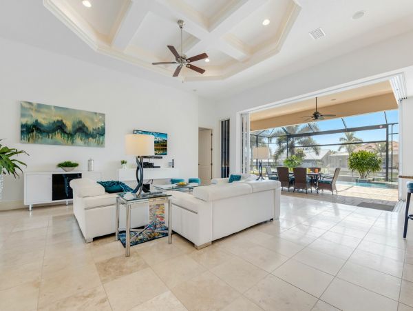 Cape Coral Vacation Pool Home Four Bedroom