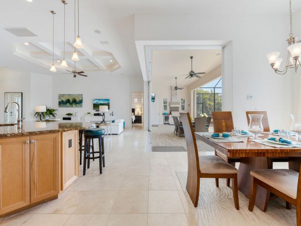 Cape Coral Vacation Pool Home Four Bedroom