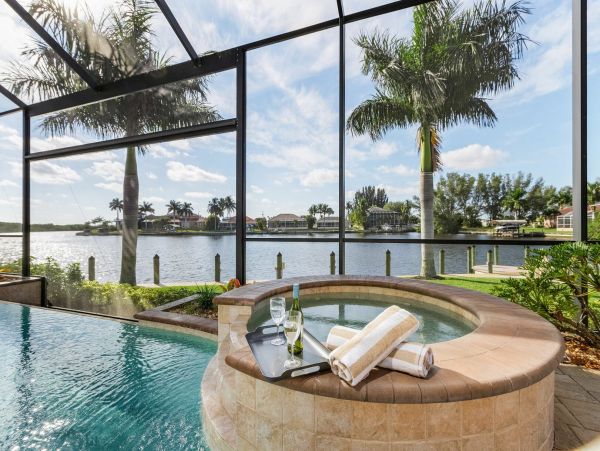 Cape  Coral Vacation Pool Home Four Bedroom
