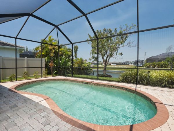 Canal Front Cape Coral Vacation Rental - 3-Bedroom Home with Pool