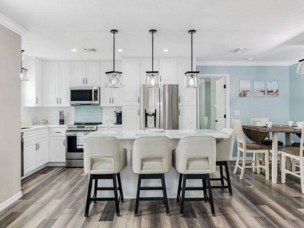 Fort Myers Beach 3-Bedroom Villa with Swim Spa & Fishing Pier