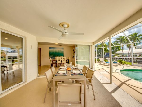 Cape Coral Waterfront Vacation Rental - Florida Riverfront Villa