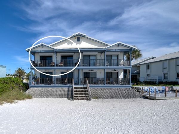 On Beach Holmes Beach Vacation Condo Three Bedroom