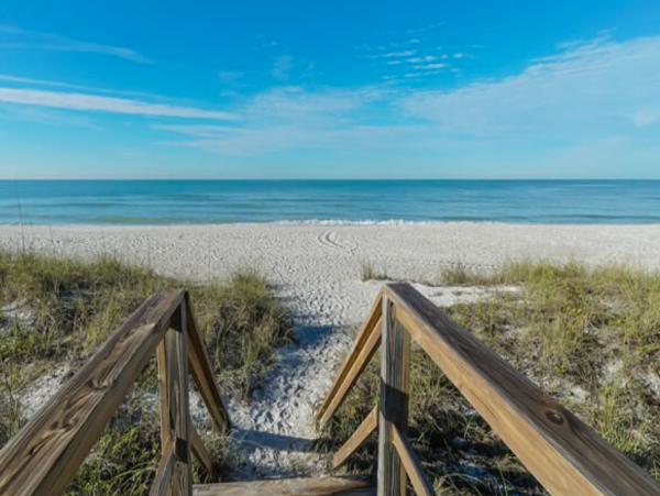 Beachside Penthouse with Partial View in Gated Community