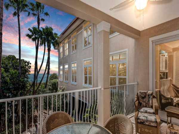 Beachside Penthouse with Partial View in Gated Community