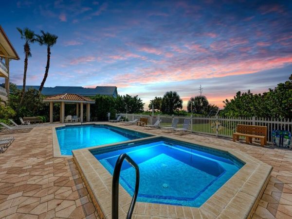 Beachside Penthouse with Partial View in Gated Community