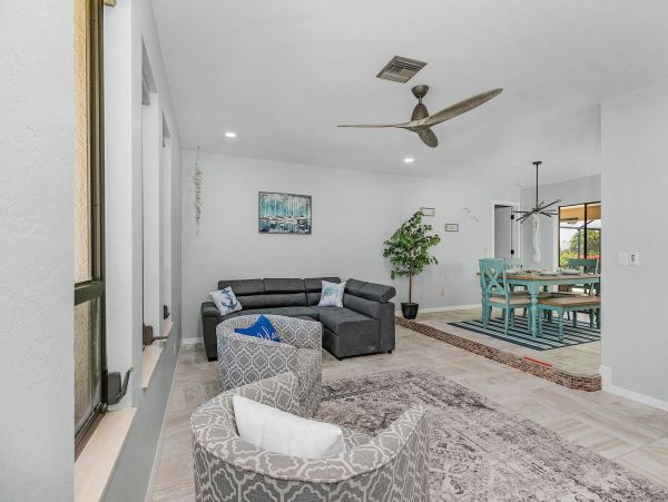 Cape Coral Lovely Private Vacation Home Pool, Water Views