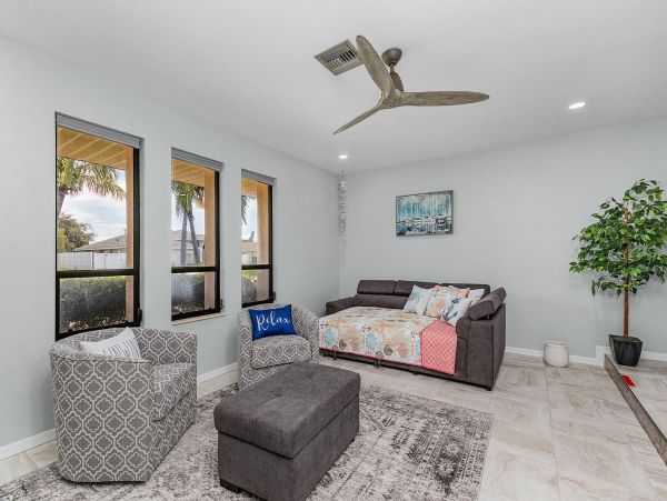 Cape Coral Lovely Private Vacation Home Pool, Water Views