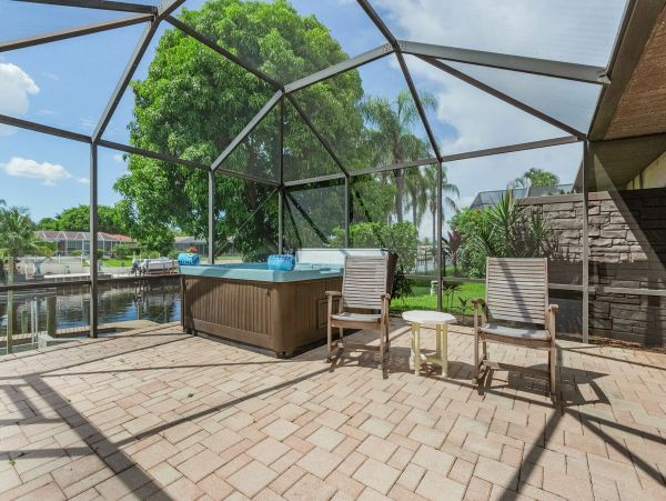 Cape Coral Lovely Private Vacation Home Pool, Water Views