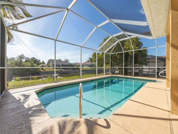 NEW Arrival! Be One of the First to Stay at this Waterside Cape Coral Rental
