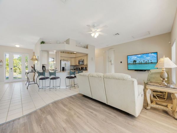 NEW Arrival! Be One of the First to Stay at this Waterside Cape Coral Rental