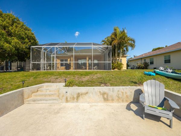 NEW Arrival! Be One of the First to Stay at this Waterside Cape Coral Rental