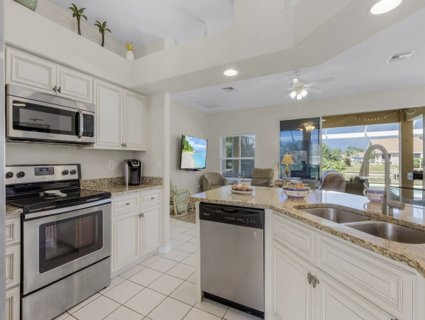 NEW Arrival! Be One of the First to Stay at this Waterside Cape Coral Rental