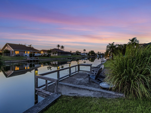 NEW Arrival! Be One of the First to Stay at this Waterside Cape Coral Rental