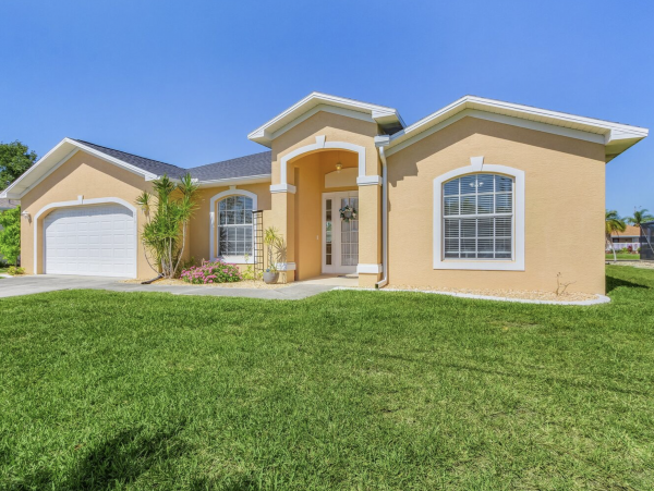 NEW Arrival! Be One of the First to Stay at this Waterside Cape Coral Rental