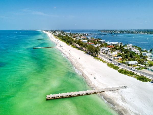 Rooftop Deck with Views of Bradenton Beach