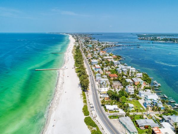 Rooftop Deck with Views of Bradenton Beach